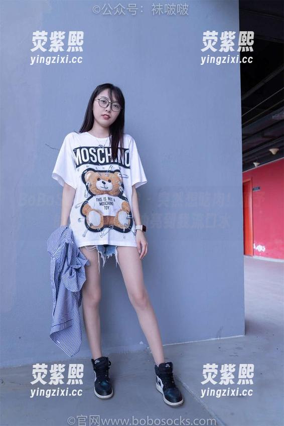 BoBoSocks袜啵啵 - 突然想吃肉！稚予的私房美图，油亮到我流口水