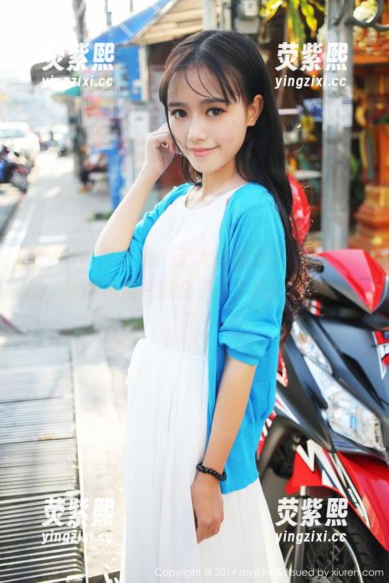 MyGirl美媛馆 - 于大小姐涉足短裤新领域，原图和照片融合了多少时尚的潜台词？