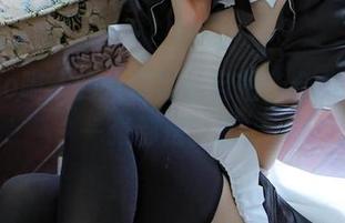 Nyako喵子的六张黑丝自拍，合集中的每一张都是诱惑。