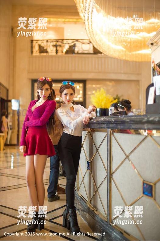 TGOD推女神 - 合集：Kiren_程程程长腿展现的，从此小短腿不再有春天。