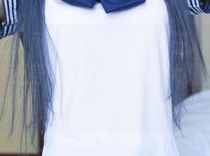 UGirls尤果网 – 定制写真：王幼贞穿上水手服后，变身海上女神，连大海都得给她让路！