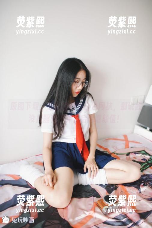 原图下载：兔玩映画的白色网袜，别说我没提醒你，穿上后能增颜值！