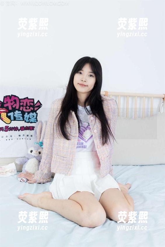 物恋传媒 - 小晴的黑色写真，在线不着调的美丽！
